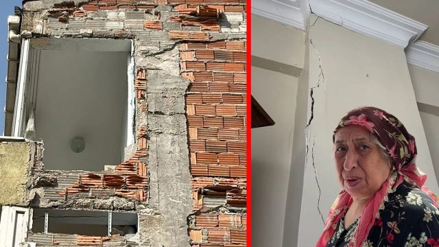Güngören'de Yaşlı Kadın Deprem Korkusu Yaşıyor