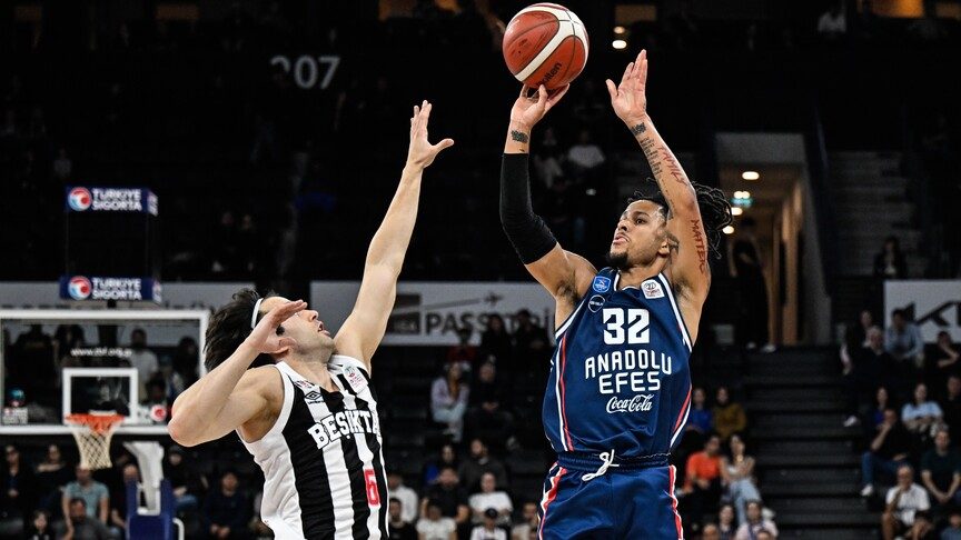 Anadolu Efes Beşiktaş'ı Basketbol Avrupa Ligi'nde ağırlıyor