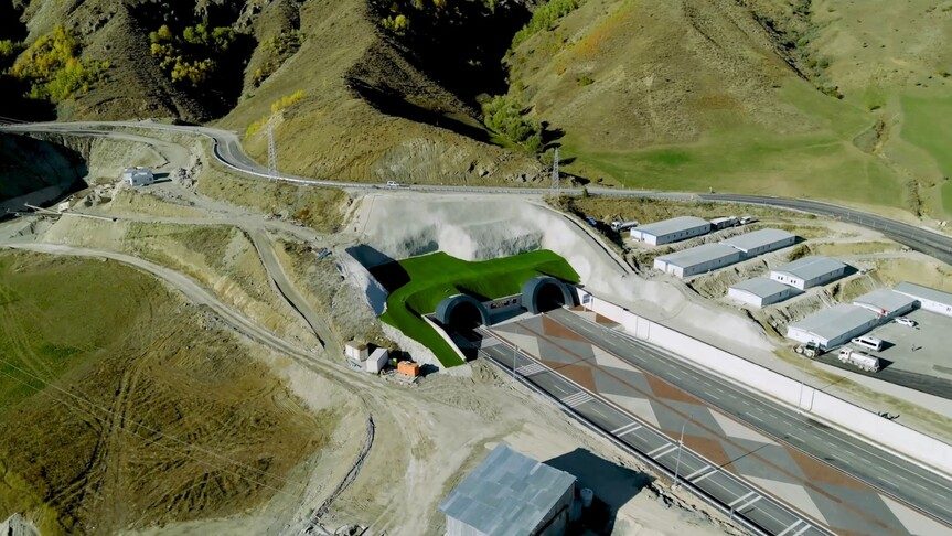 Dallıkavak Tüneli 16 Ekim'de Erzurum-Rize Yolu'nda açılacak