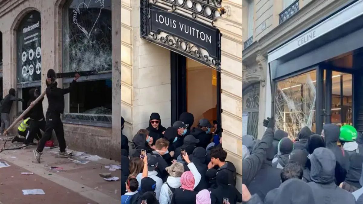 Fransa'da Protestolar Büyüdü: Lüks Mağazalar Yağmalandı