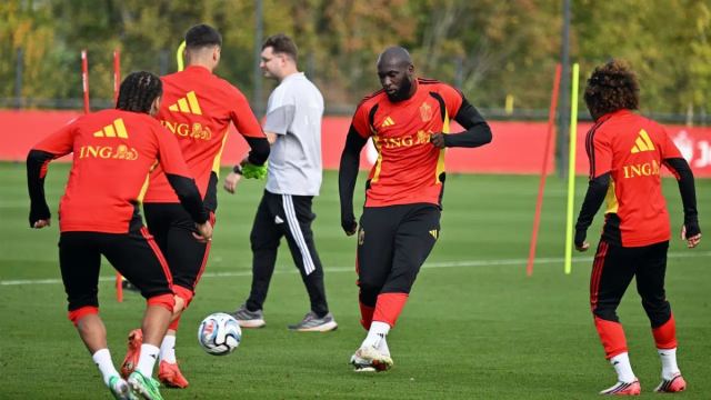 Belçika Teknik Direktörü Van Bommel'den Lukaku Açıklaması