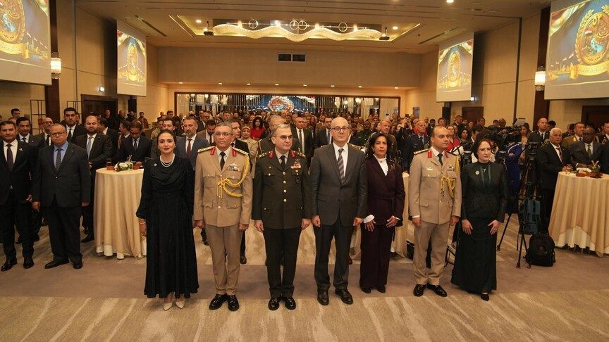 Mısır Silahlı Kuvvetleri'nin Zafer Günü Ankara'da Kutlandı