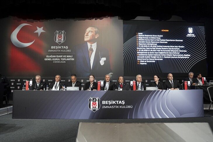 Beşiktaş Kulübü olağan genel kurul toplantısı İstanbul'da başladı