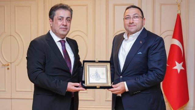 MİKSEN Genel Başkanı Çiçek, Üsküdar'da Gültekin'i Ziyaret Etti