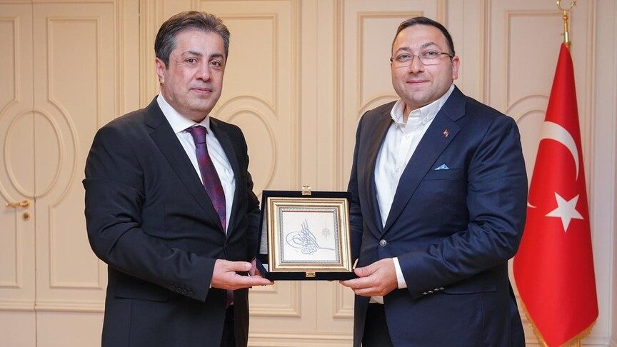 MİKSEN Genel Başkanı Çiçek, Üsküdar'da Gültekin'i Ziyaret Etti
